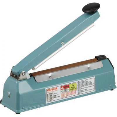 Impulse Sealer, Manual Heat Seal Machine with Adjustable Heating Mode, Iron Shrink Wrap Bag Sealers for Plastic Mylar PE PP Bags, Portable Poly Bag Sealing Machine with Extra Replace Kit