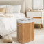 Panier à linge en bambou naturel avec couvercle et poignées, doublure amovible, idéal pour la salle de bain, la chambre à coucher et la salle de lavage-700364861-700364863