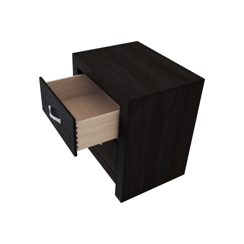Ensemble de chambre à coucher à panneau noir Jaivian, Très grand