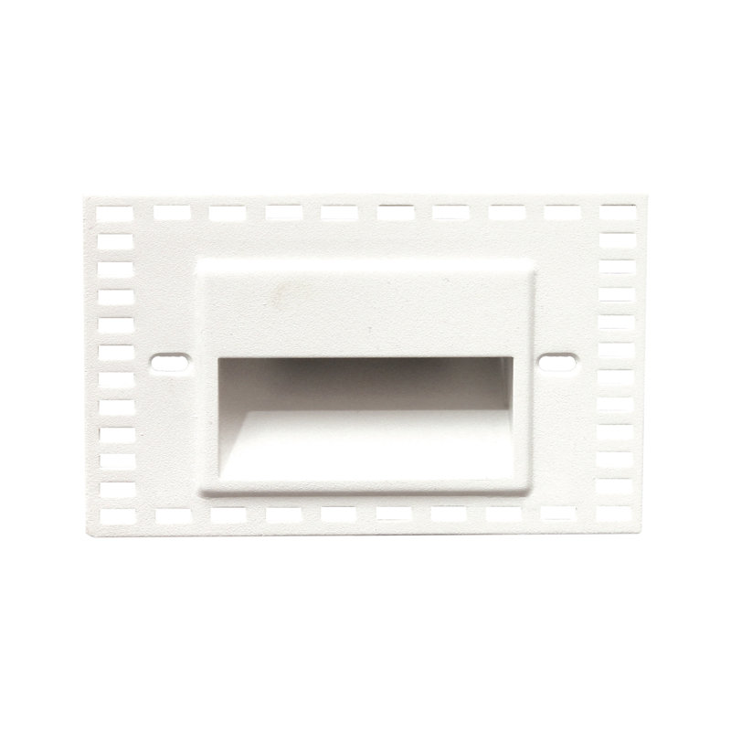White Integrated LED Metal Step Light