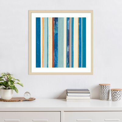 «Far From Home II» par Pippin Schupbach, reproduction d'art encadrée sur bois