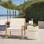 Ysabel Concrete Outdoor Side Table