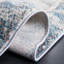 Tapis abstrait rouille gris / bleu-548989631