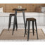 Solid Wood Top Dining Table-1108373101