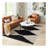 Black & Ivory Modern Area Rug