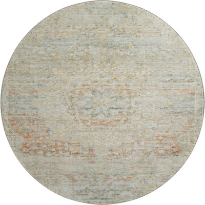 Premium Machine Washable Marasco AMF1636 Global Rug