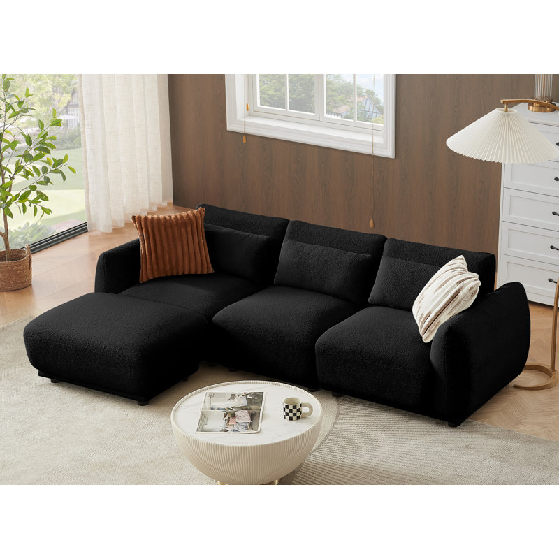 Ballyrobert 4 - Piece Upholstered Sectional