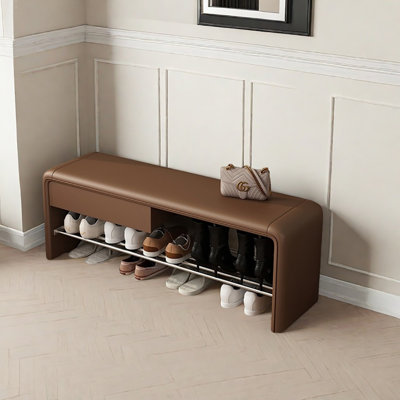 Banc de rangement pour tabouret 47,2 po