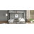 Queen Over Black Metal Bunk Bed With Trundle - Strong Support, Quiet Sleep, Space Utilization Storage Heavy Duty Build, Noise , Safe Guardrails-556503442