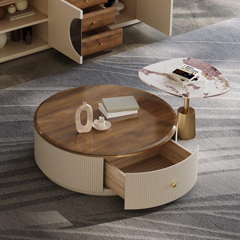 High end light luxury coffee table