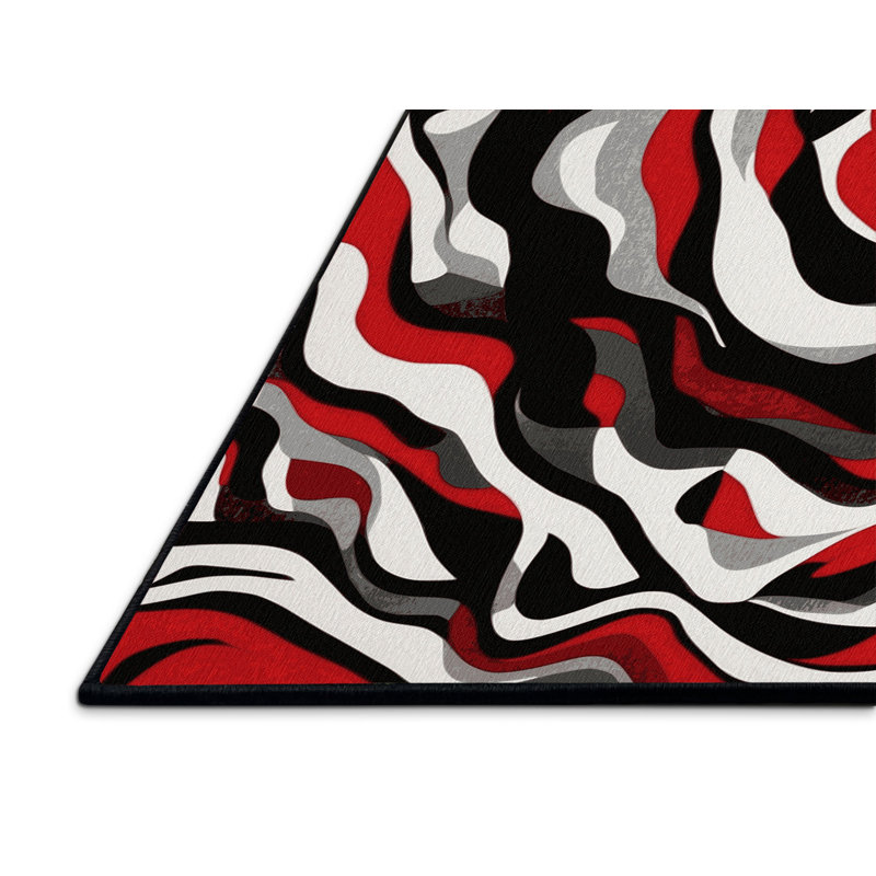 Tapis Twilight Fracture, Rectangulaire 2 pi x 3 pi