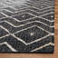 Tapis géométrique naturel / gris anthracite tissé à la main Furman Kilim-849725754