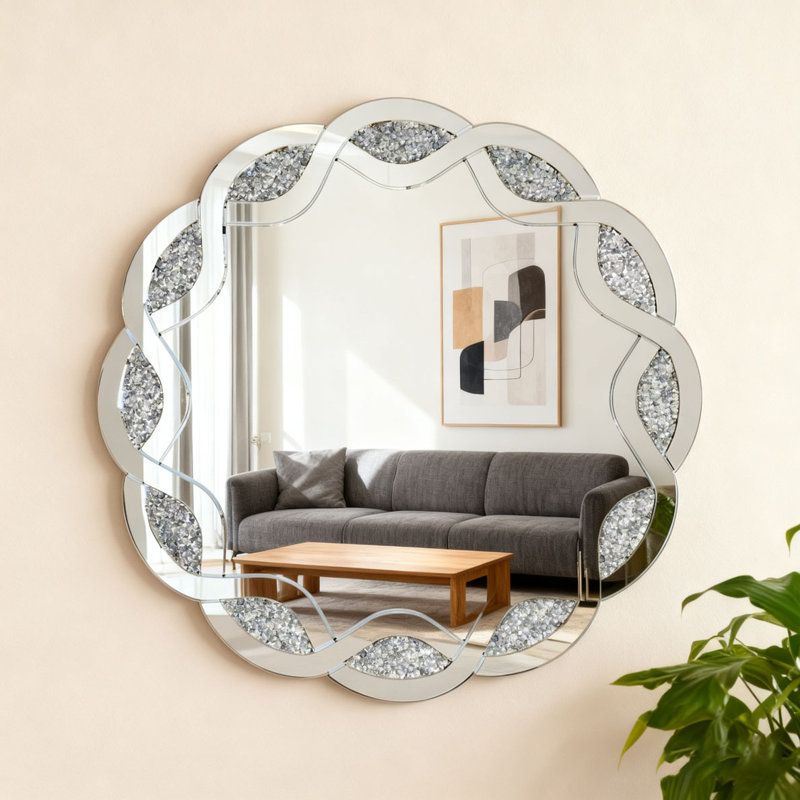 31.5 Inch Round Wall Mirror
