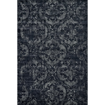 Elissha Viscose Oriental Indoor Rug