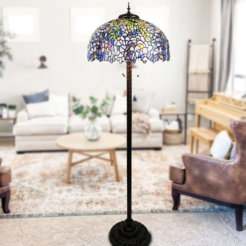 Lampe sur pied traditionnelle 65 po Janes