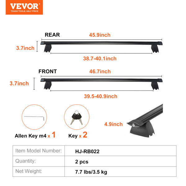 Dimensions du produit