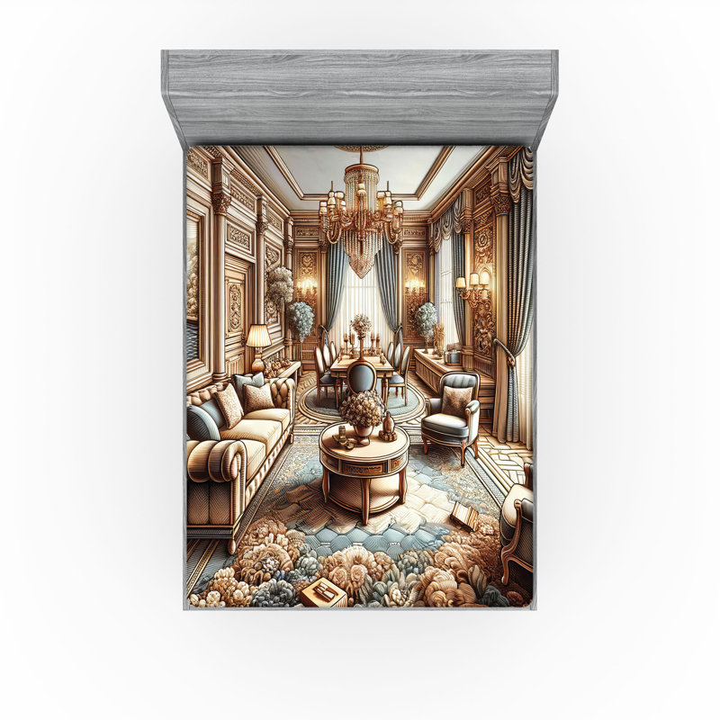 Microfiber Fitted Sheet, King Fitted Sheet