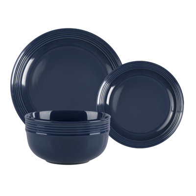 Stoneware Dinnerware Set 12 Piece - Service for 4