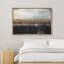 «Minimal Landscape IDEA4WALL», reproduction d'art sur toile encadrée sans texture, coups de peinture abstraits sur toile, œuvres d'art pour le salon, chambre à coucher, reproduction sur toile-91481737-91481736