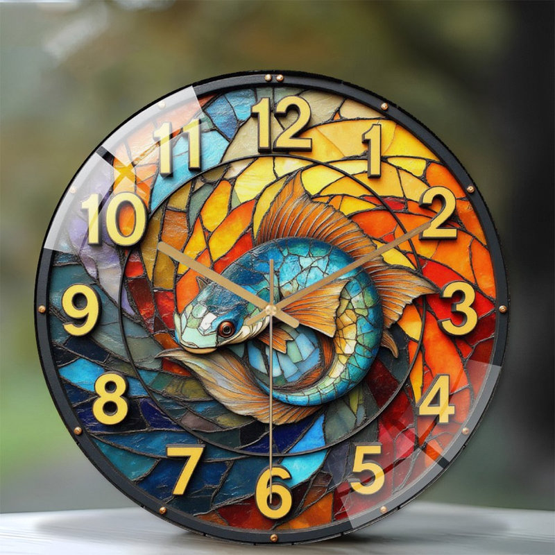 Horloge murale 12 po