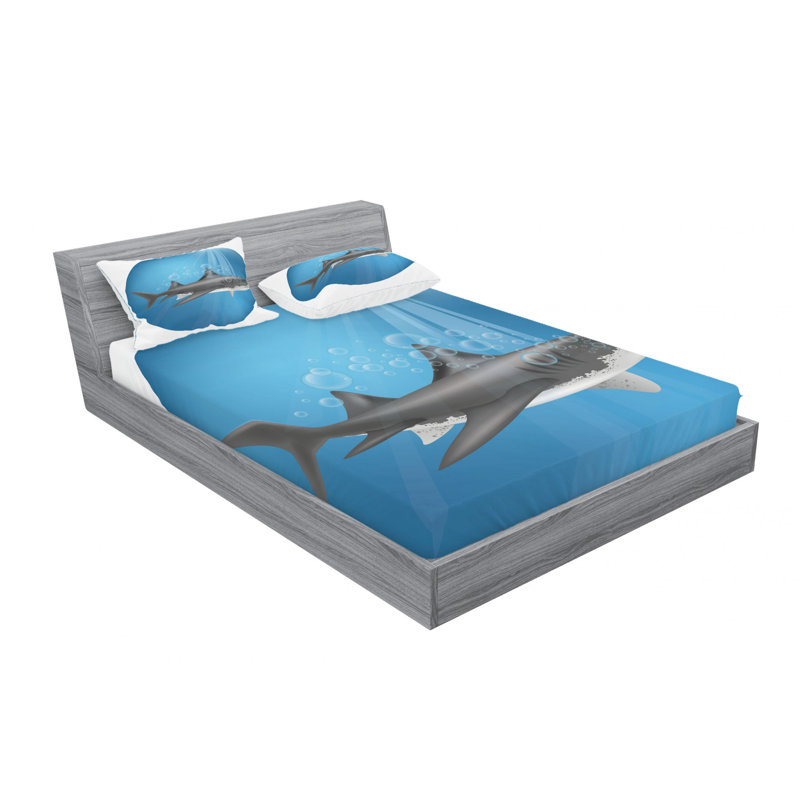 Microfiber Sheet Set, Full Sheet Set with Fitted Sheet