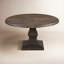 Table de salle à manger ronde 48 po en manguier vieilli Colbourne