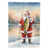 Fishing Santa Claus with Largemouth Bass