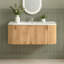 Meuble-lavabo mural simple flottant 30 po avec comptoir en céramique-2138846185-2137528246
