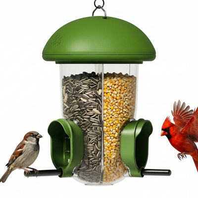 Weatherproof Bird Feeder, 1.3L