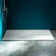 Lyon 47.75-in L x 36-in W Zero-Threshold End-Drain Shower Base with Centre Drain Placement, Matching Decorative Drain Plate and Tile Flange, Wheel Chair Access, Low Profile