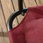 Balancelle 3 personnes avec support et auvent réglable Outsunny, rouge vin-1649591289