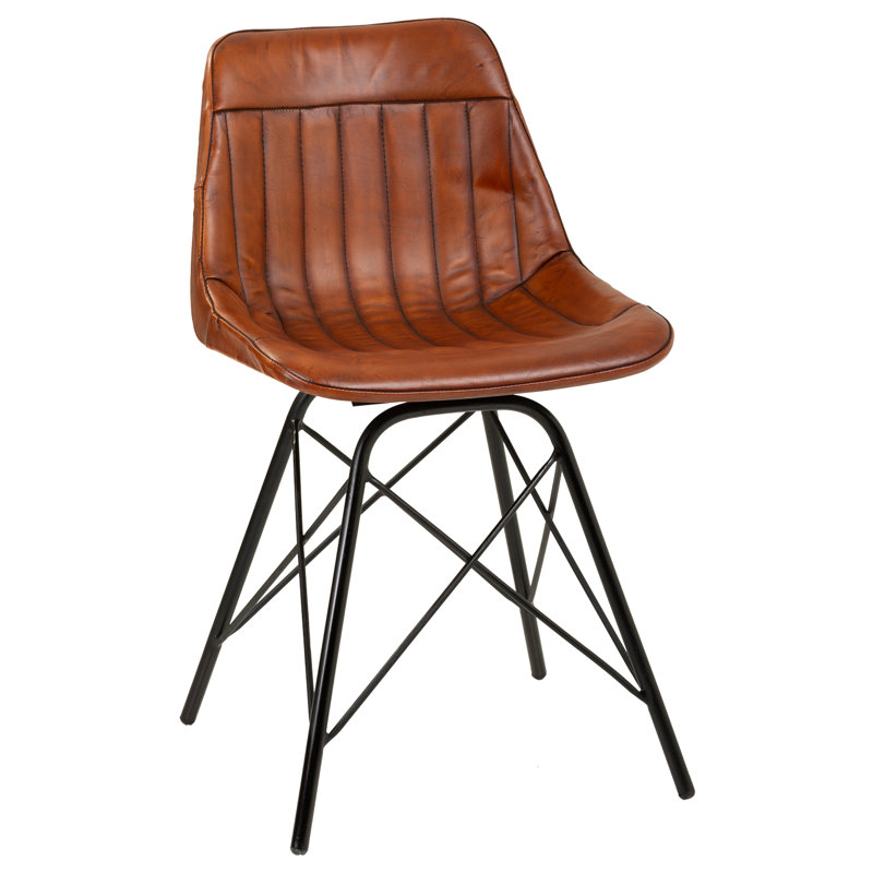 Aariel Faux Leather Dining Table