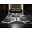 Soft Plush Dunklin Viking Shield Wall Classic Oriental Area Rug in Gray – Gray Binding-137969017