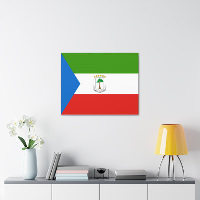 " Equatorial Guinea Country Flag "