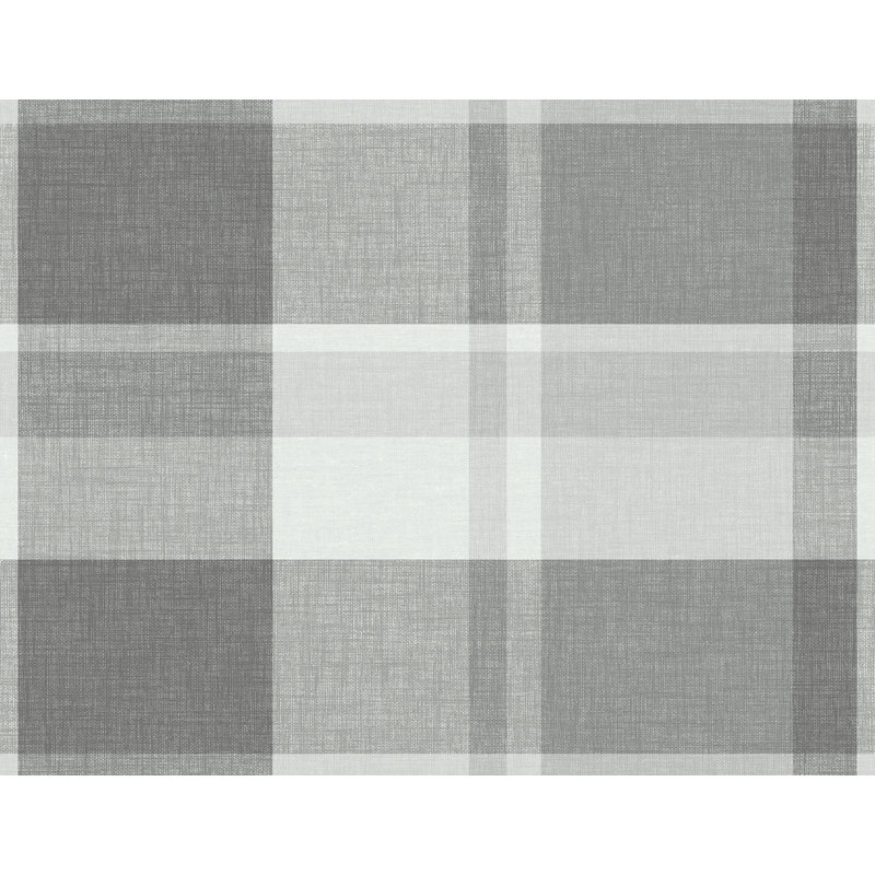 Ciera Plaid Roll, Dark Gray