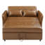 Fauteuil convertible surdimensionné de 51,57 po avec trois ports USB pour petit espace-1327511003
