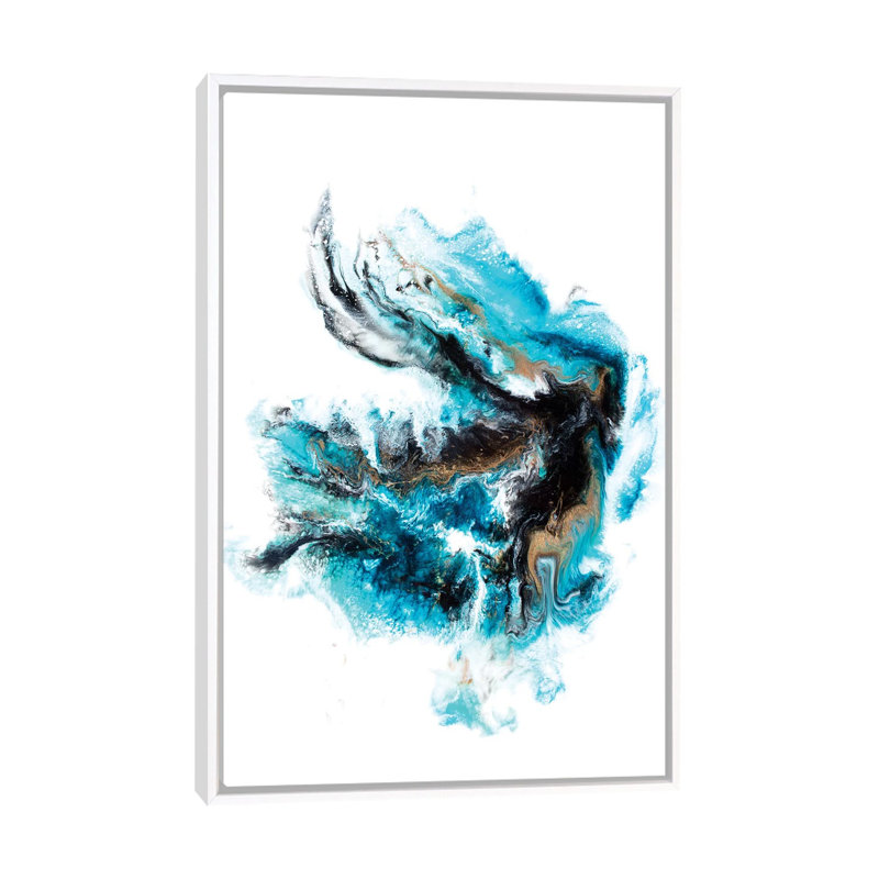Acropora - Print on Canvas, 101.6 cm H x 66.04 cm W, White Framed