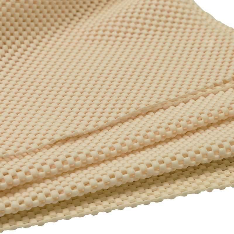 Ultra-Slim Non-Slip 8' x 10' White Rug Gripper Pad