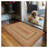 Dajohn Jute Braided Non-Shedding Country Brown/Cream Rug-564169246