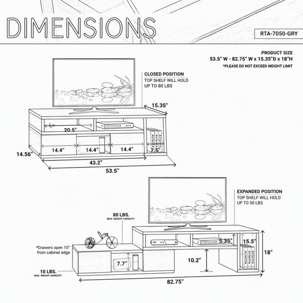 Dimensions du produit