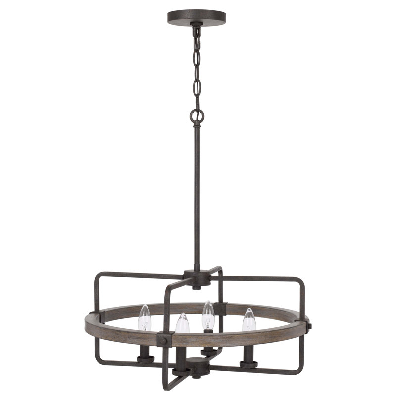 Lustre tambour 4 lumières