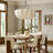 Rio 1 - Light Linen Bowl Shade Pendant-506998486