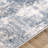 Hobert Abstract Grey/Blue Area Rug-182767288