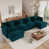Chenille bleu sélectionné