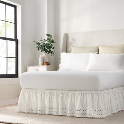 Ruffled Wrap Around Bed Skirt