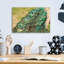 «Peacock Feather Tail 01» par Tom Quartermaine, art mural en verre acrylique-109021552