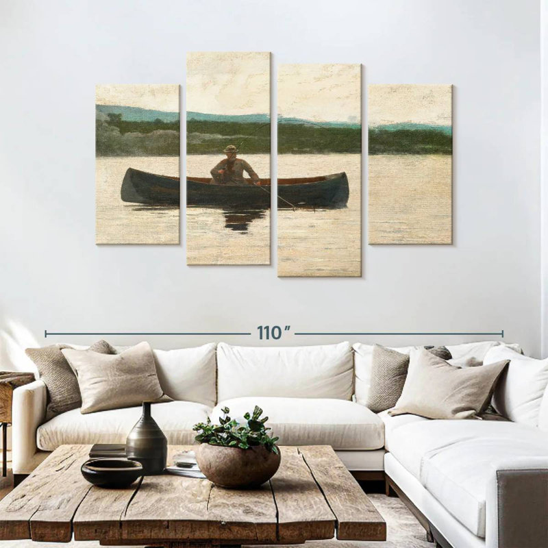 Mehar Playing A Fish, 54" H x 84" W