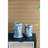 9 Inch Easter Island Influenced Planter, Small To Medium , Gray Cement, Attractive Facial Appearance Inspired Columbines, Appealing Traits
