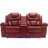 Seating Manual Recliner Loveseat With Hide-Away Storage, Cup Holders And LED Light Strip For Living Room