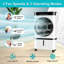 Ventilateur tour 23,4 po